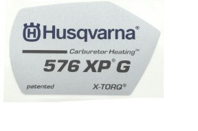 Decal 5040941-02 in the group Spare Parts / Spare parts Chainsaws / Spare parts Husqvarna 576XP at GPLSHOP (5040941-02)