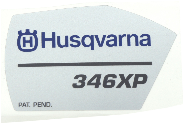 Decal 5449736-01 in the group Spare Parts / Spare parts Chainsaws / Spare parts Husqvarna 346XP at GPLSHOP (5449736-01)