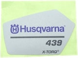 Decal 5793135-01 in the group Spare Parts / Spare parts Chainsaws / Spare parts Husqvarna 439 at GPLSHOP (5793135-01)