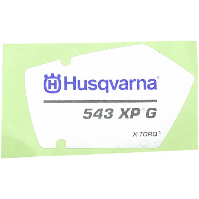 Decal 5795287-01 in the group Spare Parts / Spare parts Chainsaws / Spare parts Husqvarna 543XP/G at GPLSHOP (5795287-01)