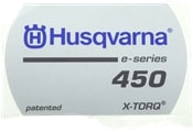 Decal 5808153-02 in the group Spare Parts / Spare parts Chainsaws / Spare parts Husqvarna 450/E at GPLSHOP (5808153-02)