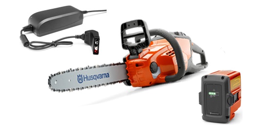 Husqvarna 120i Battery chainsaw + BLi20 & QC80 in the group Husqvarna Forest and Garden Products / Husqvarna Chainsaws / Battery Chainsaws at GPLSHOP (9670982-02)