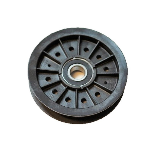 Belt tensioner wheel