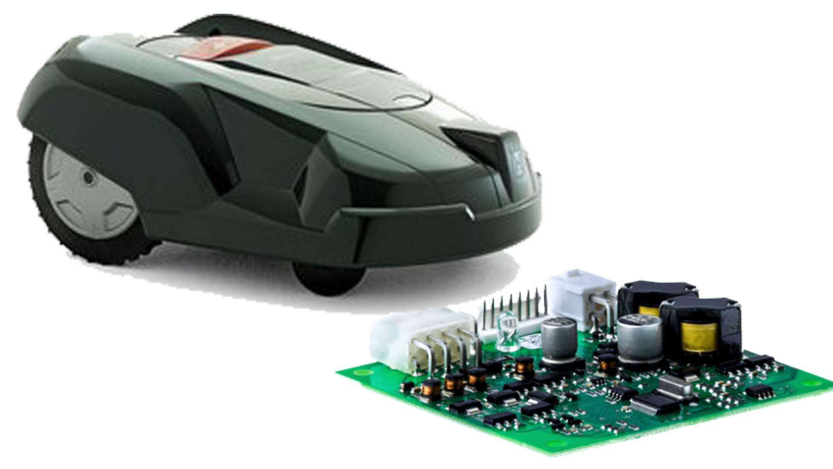 Change the circuit board for the charging station on the Husqvarna Automower 220AC / 230ACX