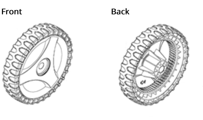 Wheel Kpl 2957083-01 in the group  at GPLSHOP (2957083-01)
