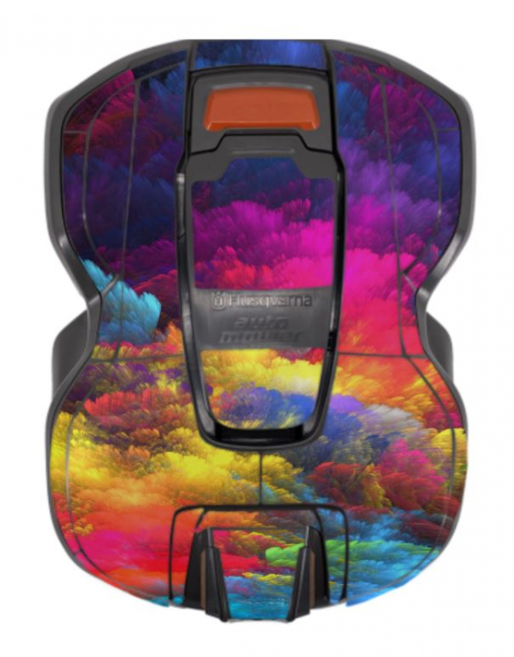 Foil set for Automower 305 - 2020> colour explosion in the group Accessories Robotic Lawn Mower / Foil sets & Styling at GPLSHOP (305-20-123917269)