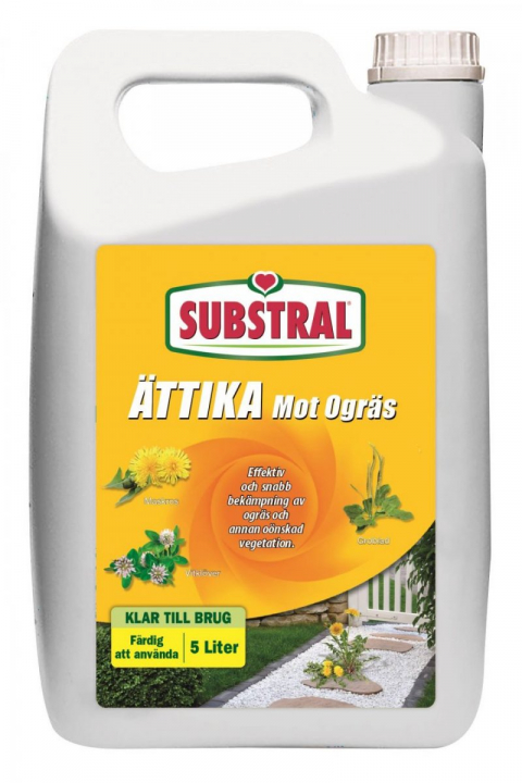 Weed vinegar Substral 5L 41967 in the group Husqvarna Forest and Garden Products / Grass seeds and fertilizer / Cultivation at GPLSHOP (41967)