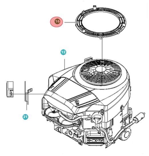 Air Intake 5010967-01 in the group  at GPLSHOP (5010967-01)