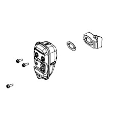 Muffler Kit 5011743-01 in the group Spare Parts / Spare parts Brushcutters / Spare parts Husqvarna 325R/RX/RXT at GPLSHOP (5011743-01)