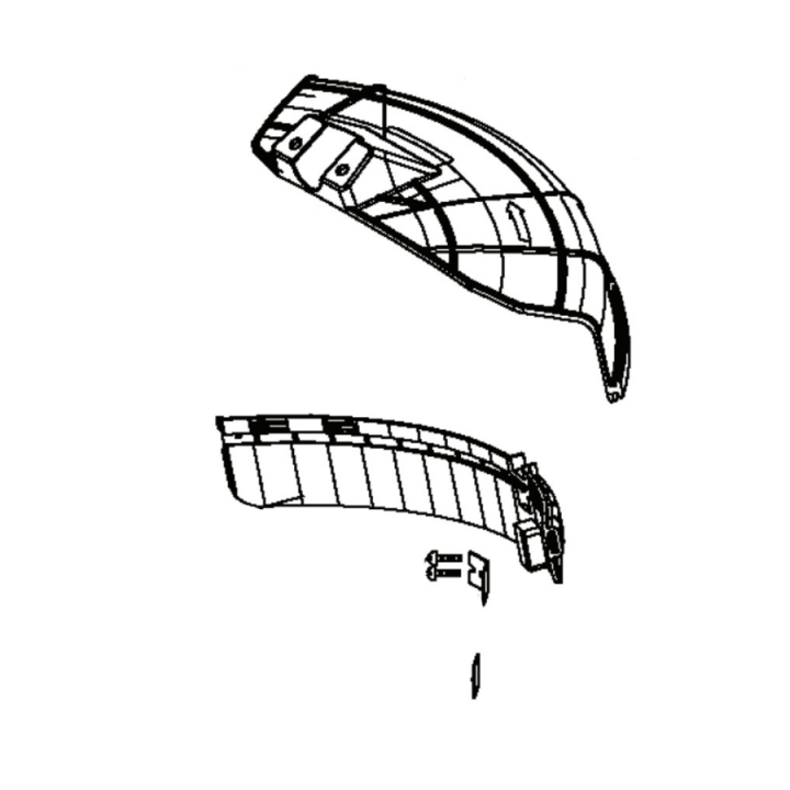 Service Kit Safety Protection Assy 5014243-10 in the group Spare Parts / Spare parts McCulloch Brushcutters / Spare parts McCulloch B33P at GPLSHOP (5014243-10)
