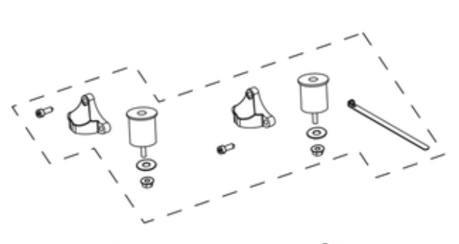 Repair Kit Damper in the group  at GPLSHOP (5014243-33)