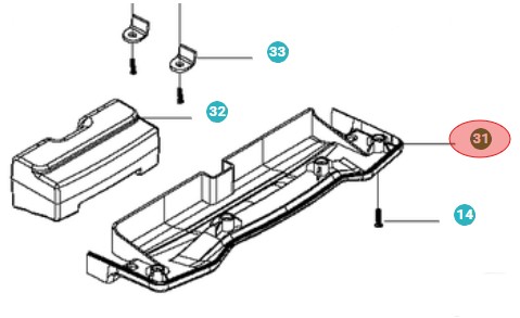 Housing 5014895-01 in the group at GPLSHOP (5014895-01)