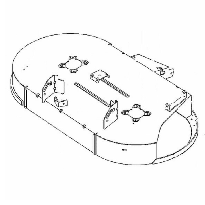 Clipping Cover 5015887-01 in the group Spare Parts / Spare Parts Garden Tractors / Spare parts Husqvarna TS 343 at GPLSHOP (5015887-01)