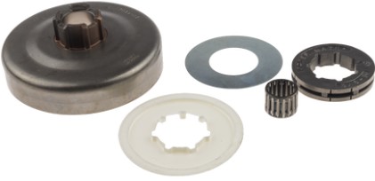 Clutch drum kit, in the group Spare Parts / Spare parts for Jonsered Chainsaws / Spare parts Jonsered 670 SUPER at GPLSHOP (5018315-03)