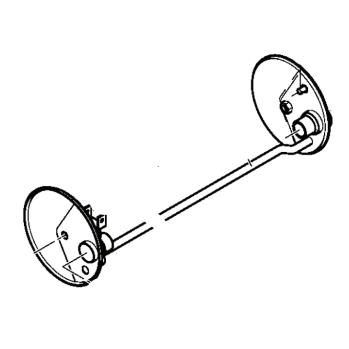 Rear Axle 5019798-01 in the group  at GPLSHOP (5019798-01)
