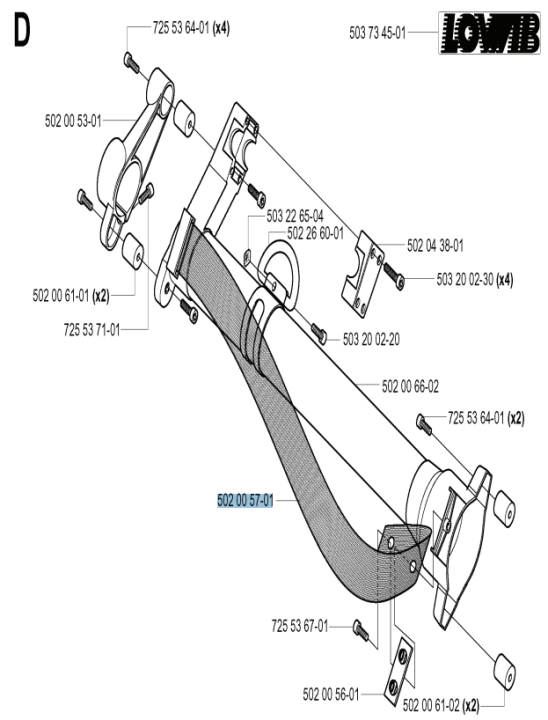 Saddle girth in the group  at GPLSHOP (5020057-01)