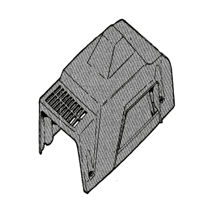 Cylinder cover 5021223-07 in the group Spare Parts / Spare parts Jonsered Brushcutters / Spare parts Jonsered GR50 at GPLSHOP (5021223-07)