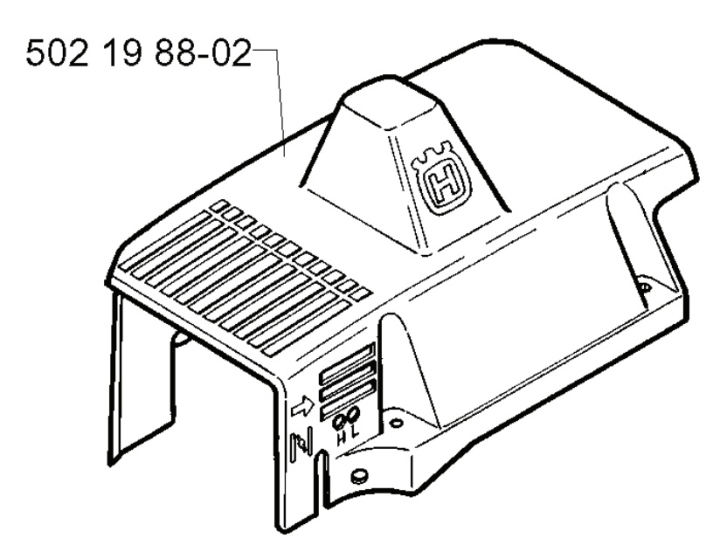 Cylinder Cover 5021988-02 in the group  at GPLSHOP (5021988-02)
