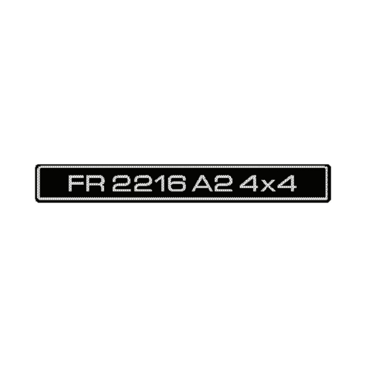 Decal 5022926-03 in the group Spare Parts / Spare Parts Jonsered Ride-On Front Mowers / Spare parts Jonsered FR 2216A2 4x4 at GPLSHOP (5022926-03)