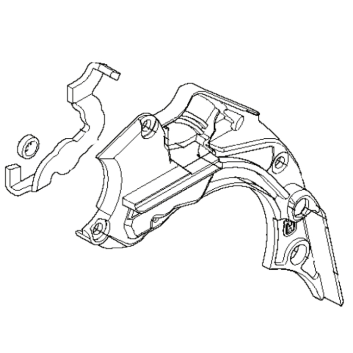 Cover Kpl 5024469-01 in the group Spare Parts / Spare parts Chainsaws / Spare parts Husqvarna 440E/Triobrake at GPLSHOP (5024469-01)