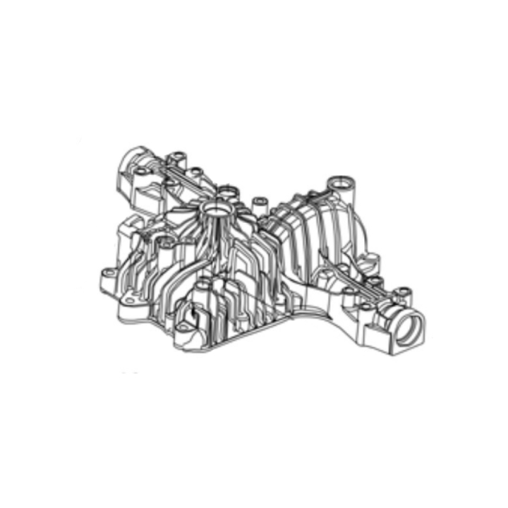 Upper Case Assy in the group Spare Parts / Spare Parts Rider / Spare parts Husqvarna Rider Proflex 21 AWD at GPLSHOP (5024554-01)