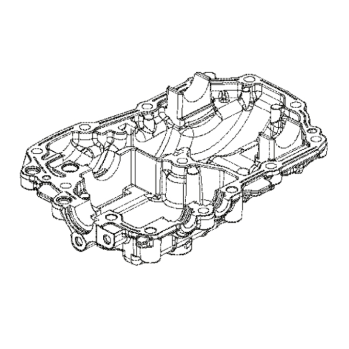 Lower Case in the group Spare Parts / Spare Parts Rider / Spare parts Husqvarna Rider 420 TSX AWD at GPLSHOP (5024556-01)