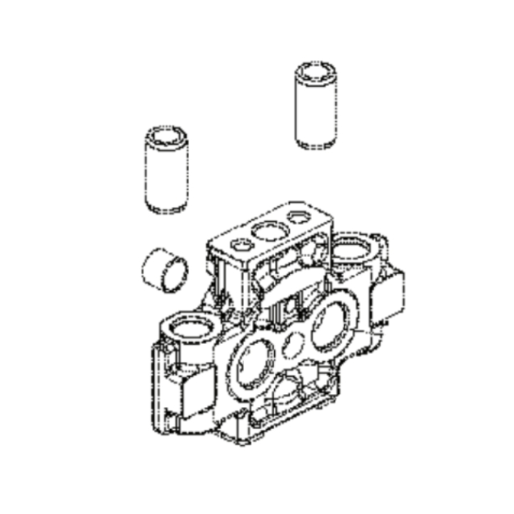 Center Case in the group Spare Parts / Spare Parts Rider / Spare parts Husqvarna Rider 320X AWD at GPLSHOP (5024559-01)