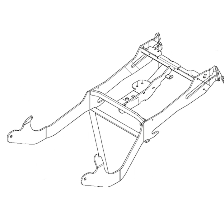 Gear frame in the group Spare Parts / Spare Parts Rider / Spare parts Husqvarna Rider 422 TS AWD at GPLSHOP (5026379-01)