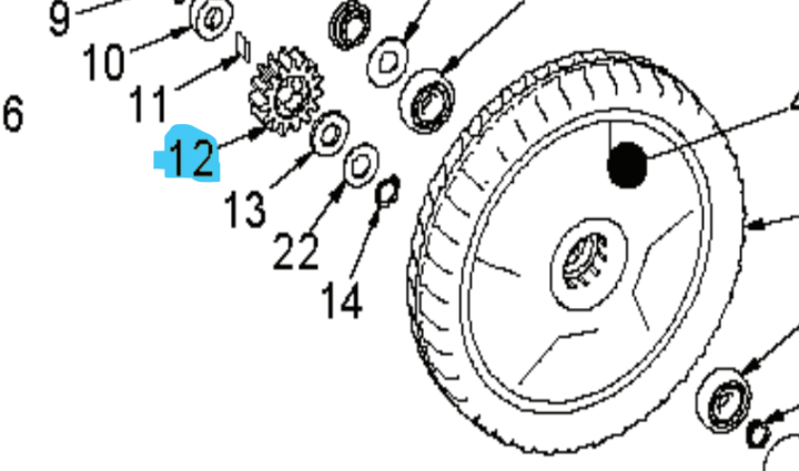 Drive gear Vx Brilliant in the group  at GPLSHOP (5033270-01)
