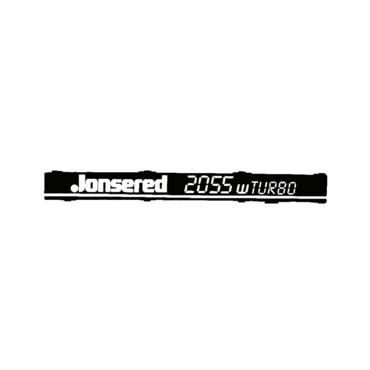 Decal in the group Spare Parts / Spare parts for Jonsered Chainsaws / Spare parts Jonsered 2055 at GPLSHOP (5036943-03)