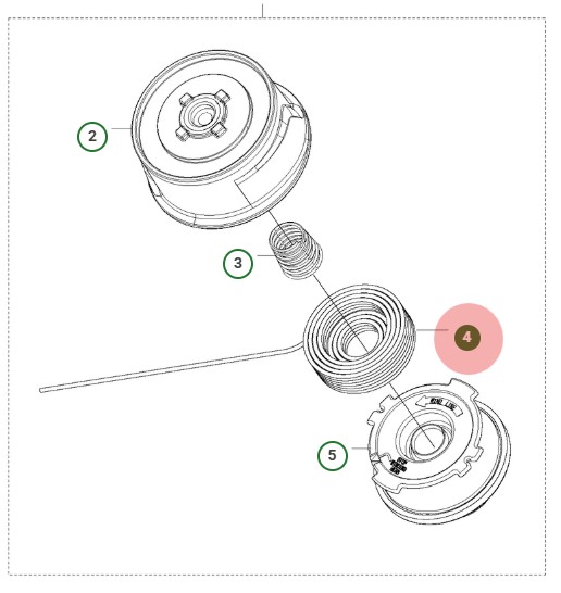 Trimmer Lina Silent 2.0 in the group Spare Parts / Spare parts Brushcutters / Spare parts Husqvarna 136LiL at GPLSHOP (5039795-01)