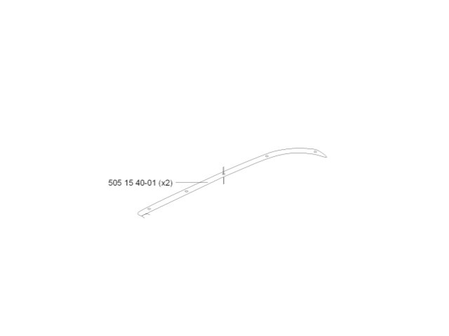 Aluminium frame in the group Spare Parts Robotic Lawn Mower / Spare parts Husqvarna Automower® Solar Hybrid / Automower Solar Hybrid - 2014 at GPLSHOP (5051540-01)