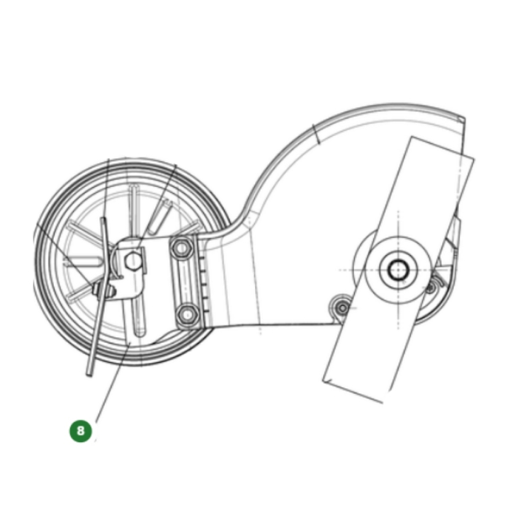 Bracket blade guard in the group  at GPLSHOP (5051746-01)