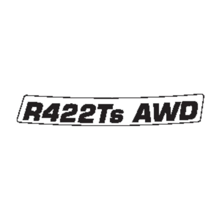 Decal in the group Spare Parts / Spare Parts Rider / Spare parts Husqvarna Rider 422 TS AWD at GPLSHOP (5055144-03)