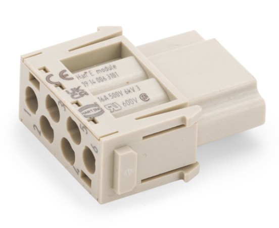 Bracket Female 6 Pole 5055287-01 in the group  at GPLSHOP (5055287-01)