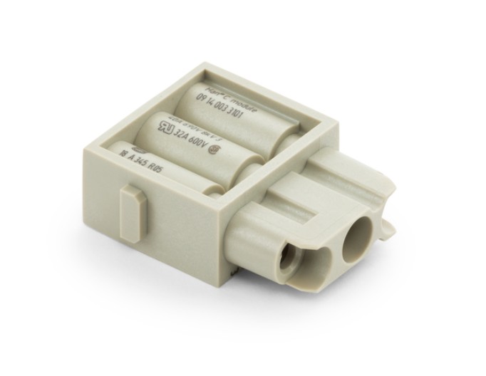 Bracket Female 3 Pole 5055288-01 in the group at GPLSHOP (5055288-01)