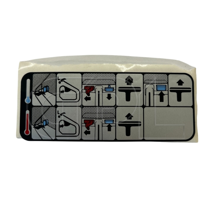 Decal in the group Spare Parts / Spare parts Husqvarna Power cutters / Spare parts Husqvarna K960 at GPLSHOP (5062439-02)