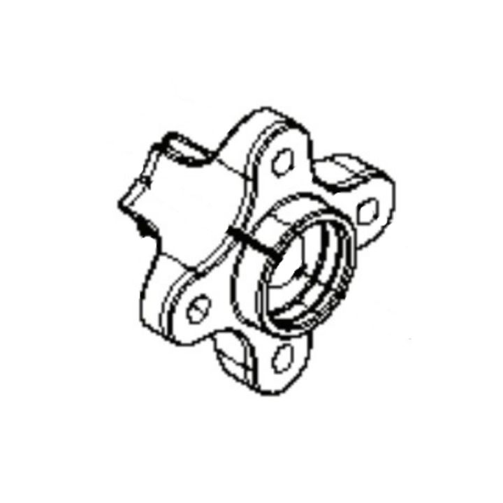 Hub, Rear wheel (Incl. Bolt) in the group Spare Parts / Spare Parts Rider / Spare parts Husqvarna Rider 422 TS AWD at GPLSHOP (5068900-01)