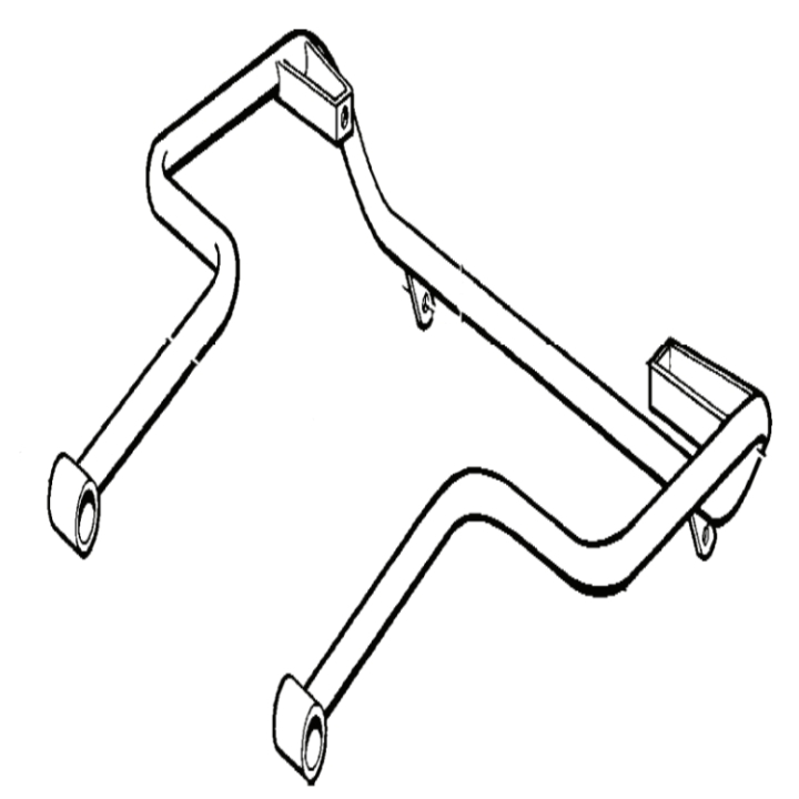 Protective tube in the group Spare Parts / Spare Parts Rider / Spare parts Husqvarna Rider 850HST at GPLSHOP (5069102-01)