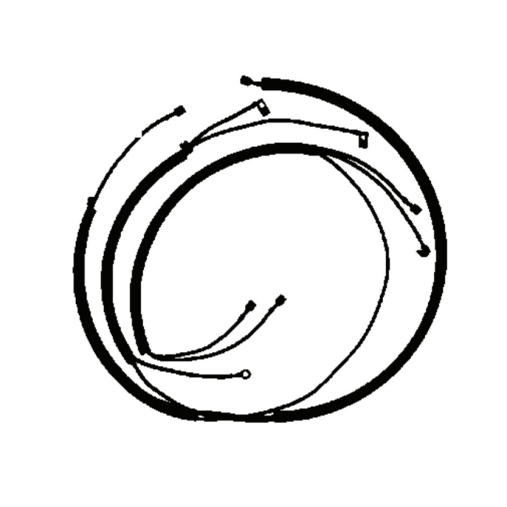 Wiring (Kawa) in the group Spare Parts / Spare Parts Rider / Spare parts Husqvarna Rider 850 at GPLSHOP (5069207-01)