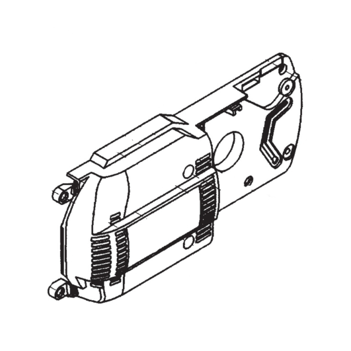 Engine Housing, Right 5080443-29 in the group Spare Parts / Spare parts Chainsaws / ➤100 Series / Spare parts Husqvarna 16 Electric at GPLSHOP (5080443-29)