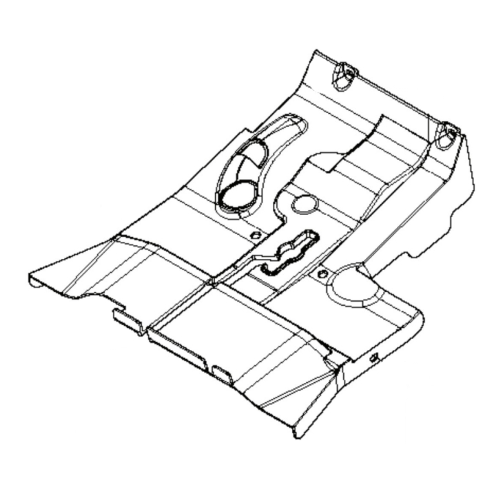 Belt cover in the group Spare Parts / Spare Parts Rider / Spare parts Husqvarna Rider 422 TS AWD at GPLSHOP (5104182-02)