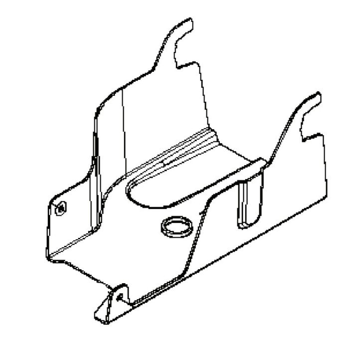 Belt cover in the group Spare Parts / Spare parts for McCulloch Ride-on Lawn Mowers / Spare parts McCulloch M125-94FH at GPLSHOP (5104420-02)