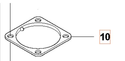 Cover 5141892-01 in the group Spare Parts / Spare parts Brushcutters / Spare parts Husqvarna 525RX/T at GPLSHOP (5141892-01)