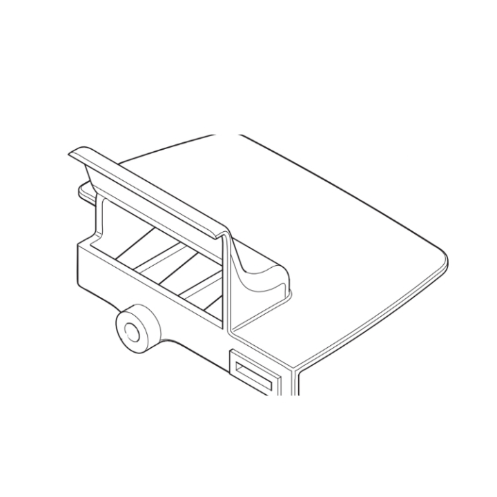 Plate, Muffler 5154121-01 in the group at GPLSHOP (5154121-01)