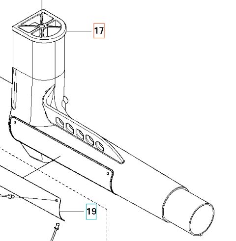 Suspension 5159798-01 in the group Spare Parts / Spare parts Brushcutters / Spare parts Husqvarna 345FX/FXT at GPLSHOP (5159798-01)