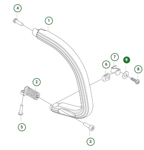 Washer 0164020508 in the group  at GPLSHOP (5160769-01)