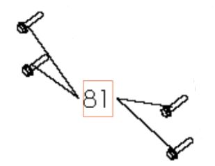 Screw 5196534-13 in the group  at GPLSHOP (5196534-13)