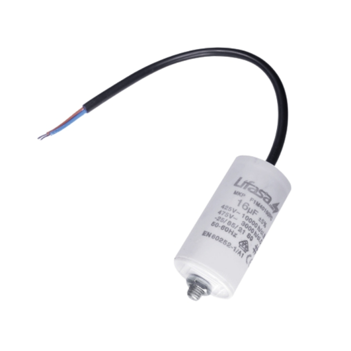 Capacitor 16 µf, assembly in the group at GPLSHOP (5203704-01)