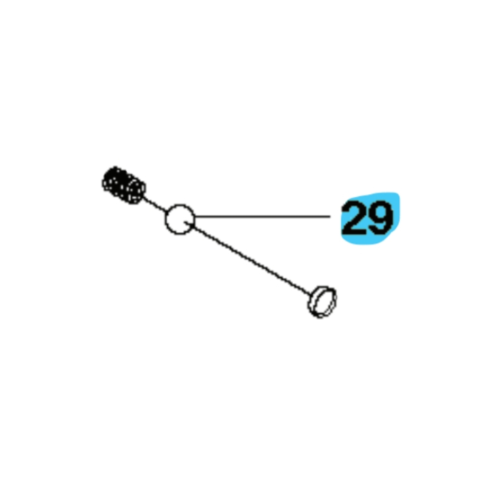 Friction Ball 5210655-01 in the group  at GPLSHOP (5210655-01)